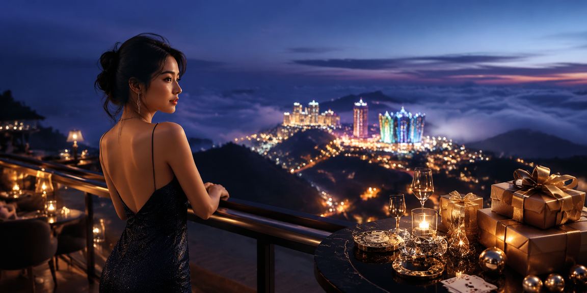 Suasana kasino hiburan bergaya Melayu di Genting Highlands pada platform watch32